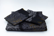 Lenjerie de Bumbac Satinat Regalo Black