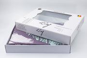 Lenjerie de Bumbac Satinat Pene Purple