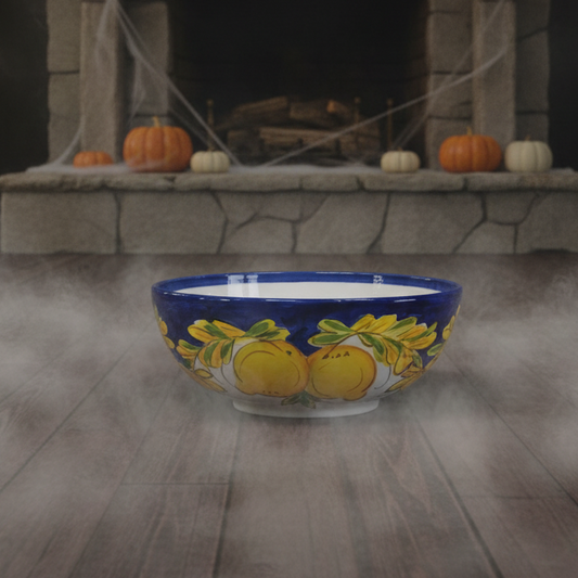Bol Ceramic Decorativ Oval „Amalfi Coast”