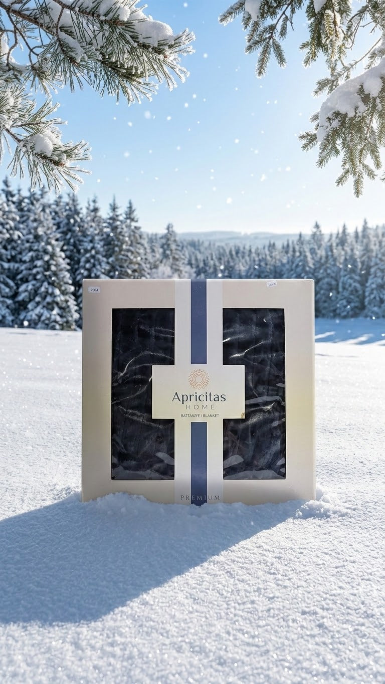 Pături Premium pentru Pat Dublu Apricitas HOME – Colecția de Lux în Cutie Cadou
