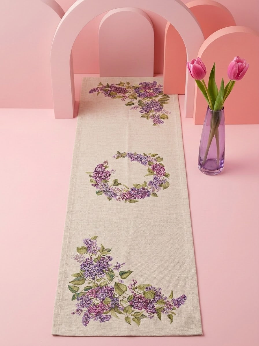 Napron model Flori de Liliac
